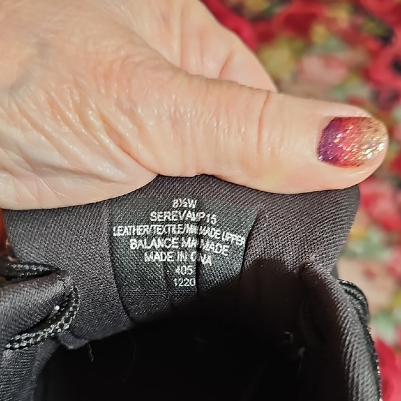 Black and Tan Chunky Sneakers with Animal Print Size 8 1/2Wide - Picture 4 of 5